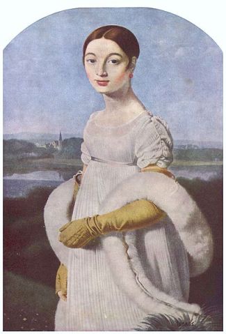 Mademoiselle Caroline Riviera - Ingres 1806