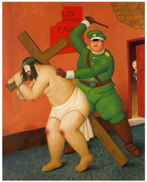 The Flogging of Christ - Botero