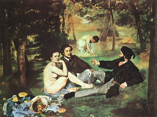 Luncheon-on-the-grass-by-Edouard-Manet